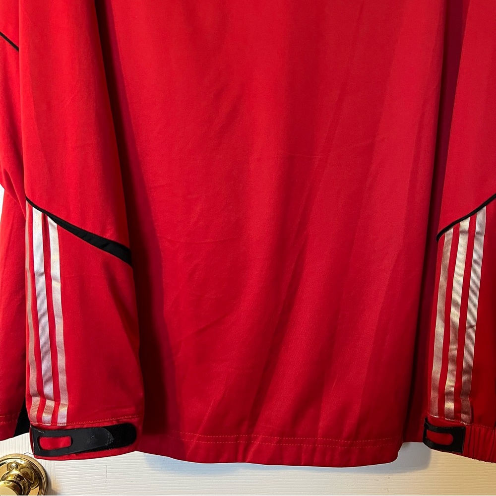Adidas Red Clima Proof Wind Jacket - image 3